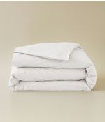 Housse de couette coton blanc