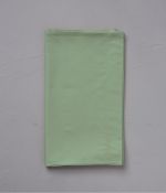 Taie de traversin coton Vert romarin 43x140cm