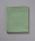 Drap coton Vert romarin 180x290cm