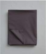 Housse de couette percale gris basalt