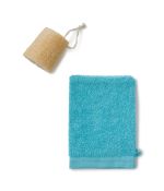 Gant de toilette Escale turquoise