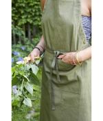 Tablier Aux petits oignons kaki