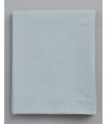 Drap percale bleu givré 180x290 cm