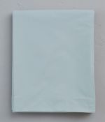 Drap percale bleu givré