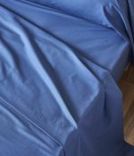 Drap coton bleu jean