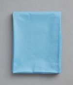 Drap coton bleu sky