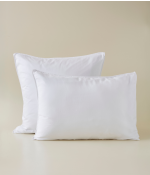 Taie d'oreiller satin de coton lyocell blanc douceur