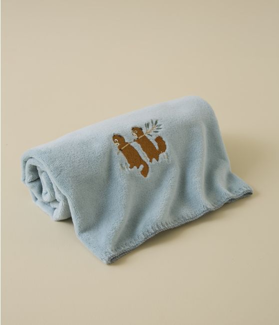Polar fleece blanket Dans la forêt