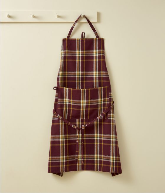 Tablier Forêt enchantée carreaux