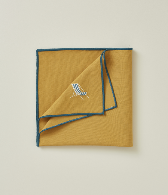 Serviette de table Plein soleil safran
