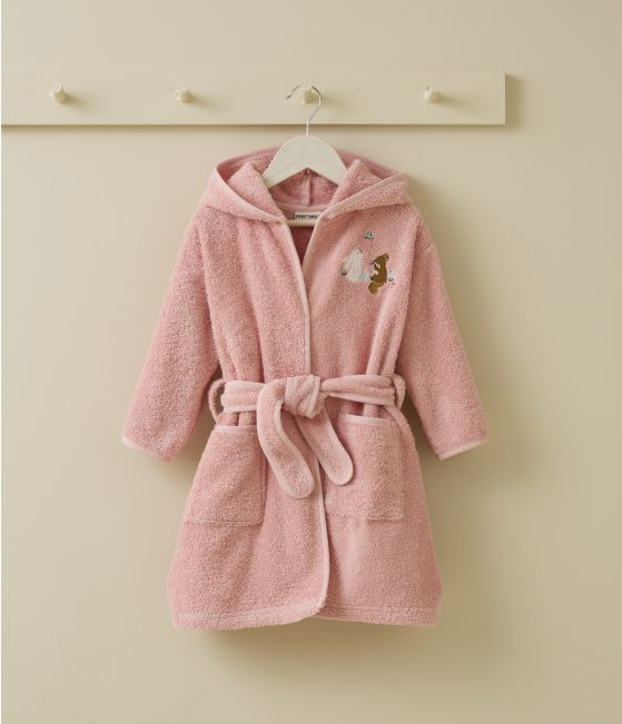 Peignoir enfant brodé Le Goûter