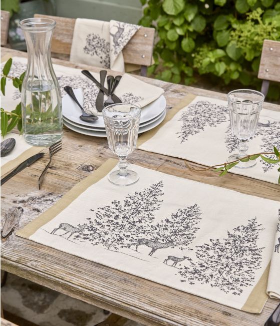 Table mat Trésor des forêts