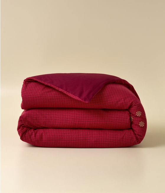 Embroidered Duvet Cover – Doux refuge