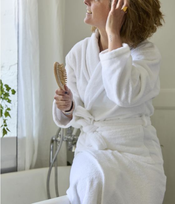 Bathrobe White