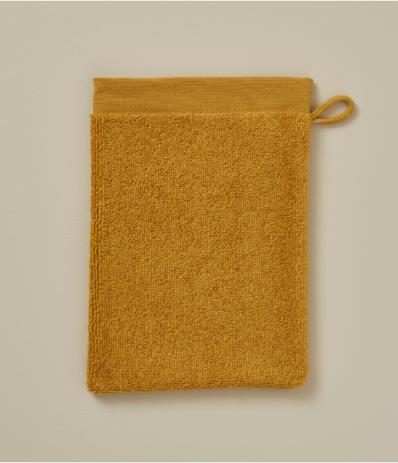 Gant de toilette Au large miel