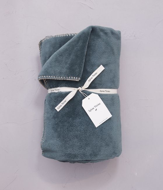 Plaid polaire Bien au chaud Vert irlande