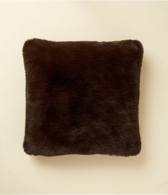 Housse coussin 45x45 Cocon ébène
