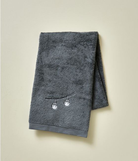 Terry towel Rdv au sommet gris