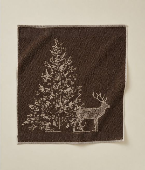 Hand towel sponge Trésor des forêts