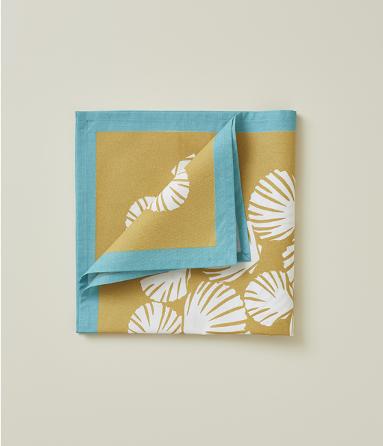 Serviette de table Baléares curry
