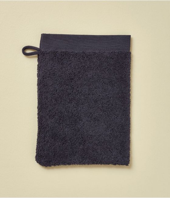 Gant de toilette Après-ski bleu nuit