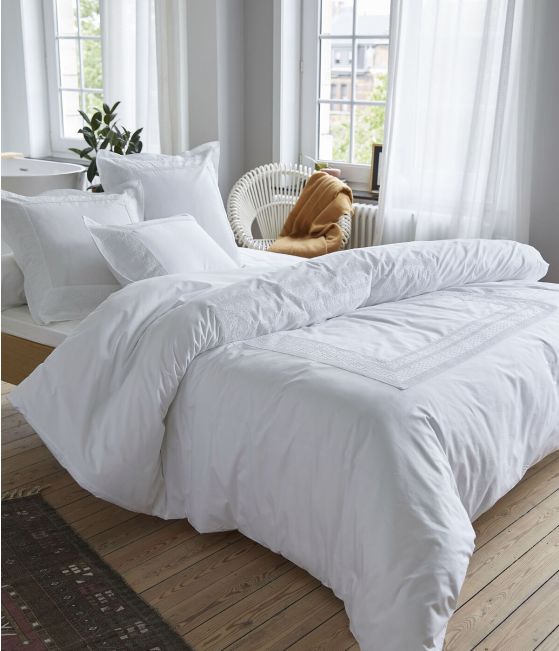 Parure de lit Anecdotes blanc