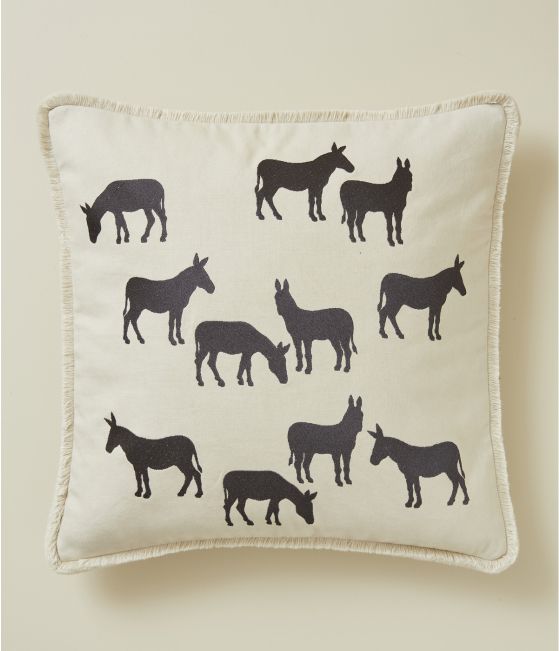 Housse de coussin RDV au pré