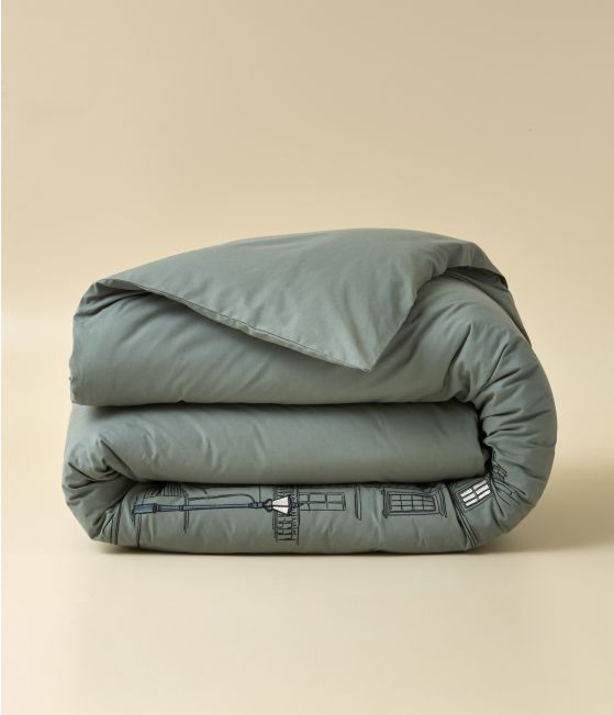 Londres Embroidered Duvet Cover