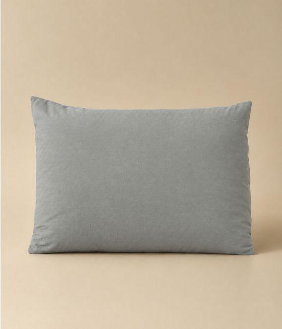 Memory Foam Cotton Pillowcase Aluminium