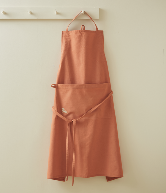 Tablier Plein soleil corail