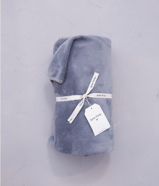 Plaid polaire Bien au chaud Gris pavé