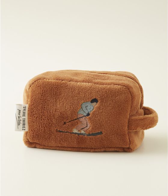 Trousse polaire Après-ski caramel