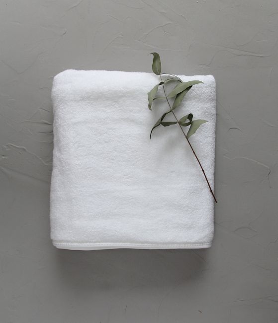 Drap de bain Soft blanc 100x150 cm