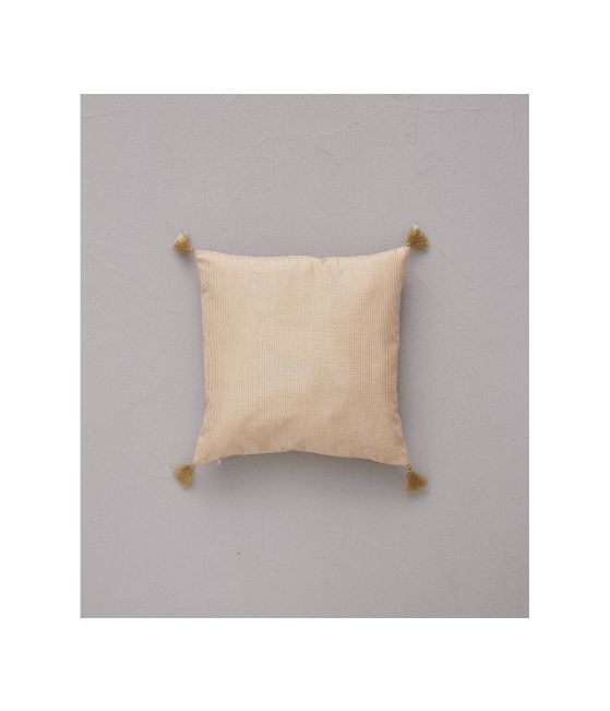 Coussin Jours de fête rayé 30x30 cm