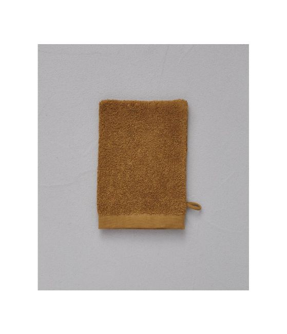 Gant de toilette Highlands caramel