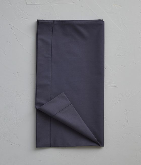 Taie de traversin percale pierre bleue