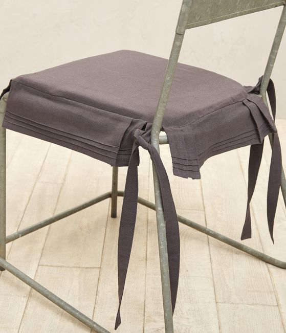 Galette de chaise anthracite