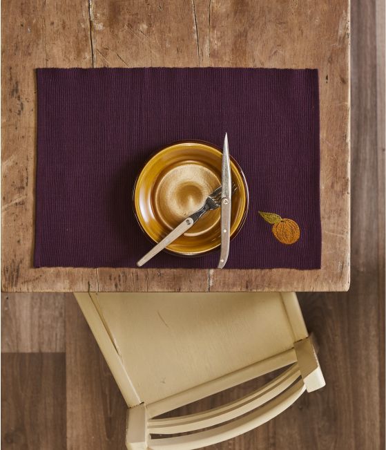 Set de table Crumble violet