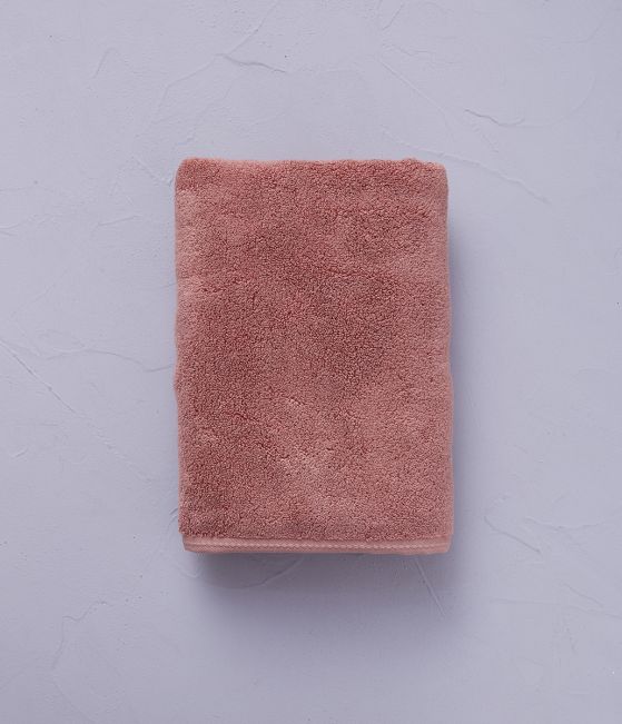 Drap de douche Soft Rose velouté 70x140 cm