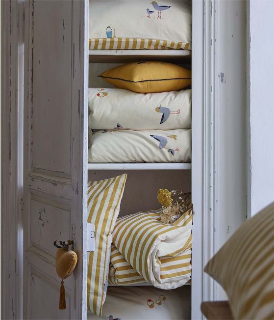 Housse de couette Toutous Sylvie Thiriez - Blancollection