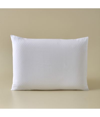 White Percale Pillowcase for Memory Foam Pillow