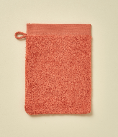 Gant de toilette Après-ski rose thé