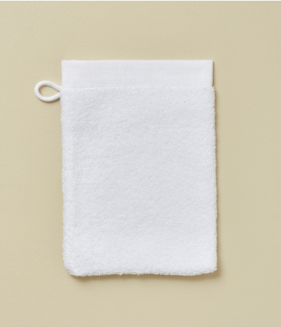 Gant de toilette L'envol blanc