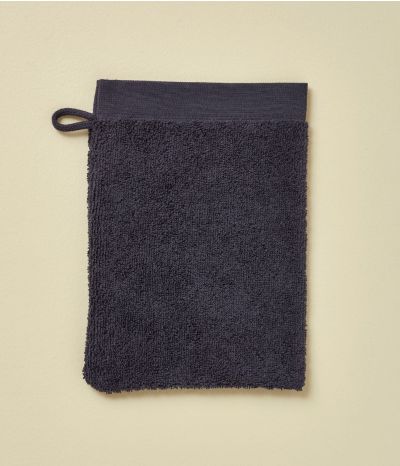Gant de toilette Après-ski bleu nuit