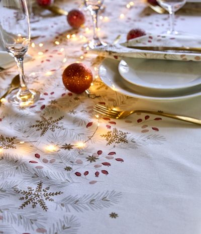 Printed table linen Bonne étoile
