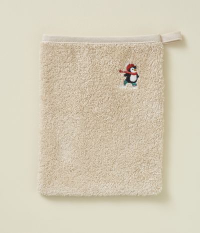 Gant de toilette enfant Lou et Célestin