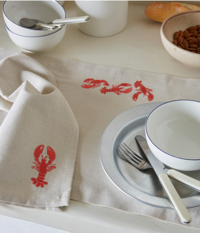 Linge de table Bonne pêche