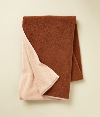 Drap de douche Twist 70x140 Caramel/Rose