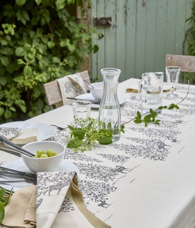 Table linen Trésor des forêts