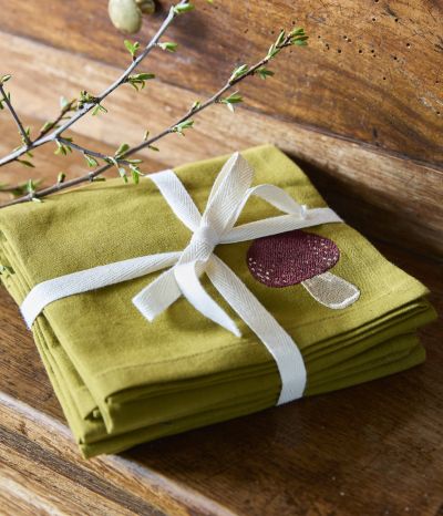 Set of 4 napkins Automne